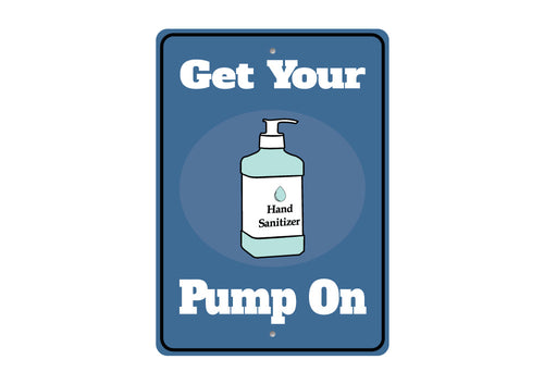 Funny Hand Sanitizer Sign