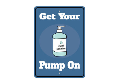 Funny Hand Sanitizer Sign