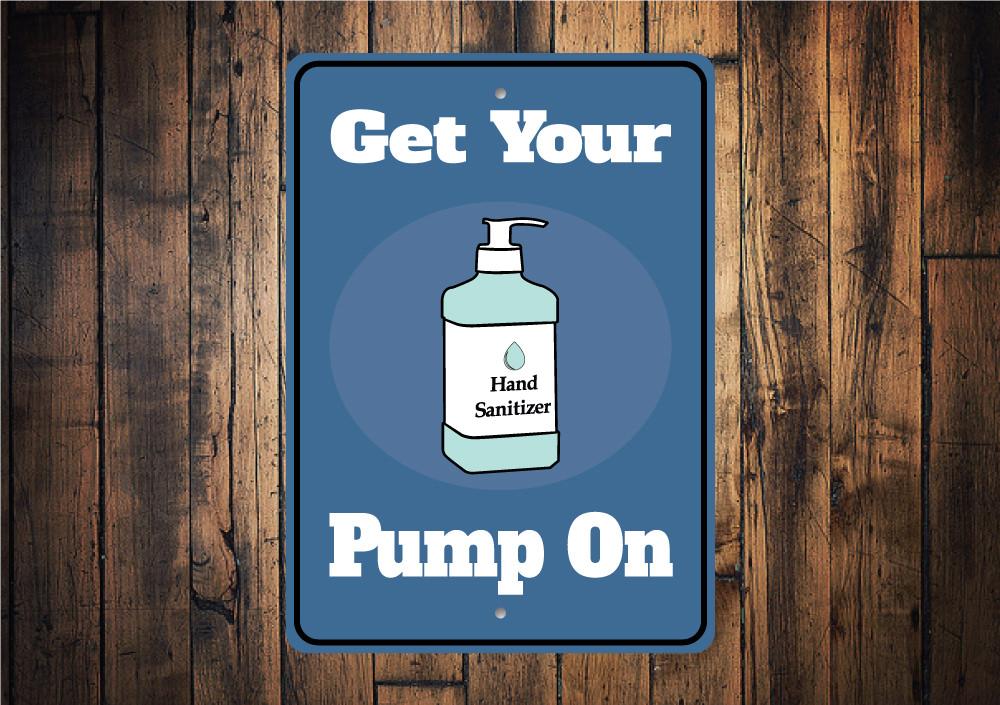 Funny Hand Sanitizer Sign