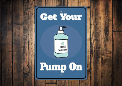 Funny Hand Sanitizer Sign