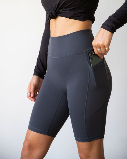 Making Moves Pocket Biker Women's Shorts 8.5"