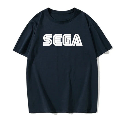 New Arrival Sega Logo Men T Shirts Summer Casual Short Sleeve Fashion