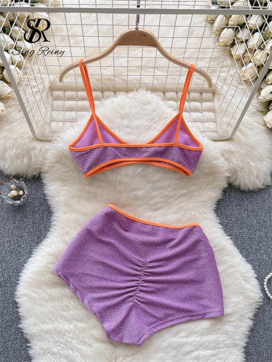 Hennie High waist two piece swimsuit