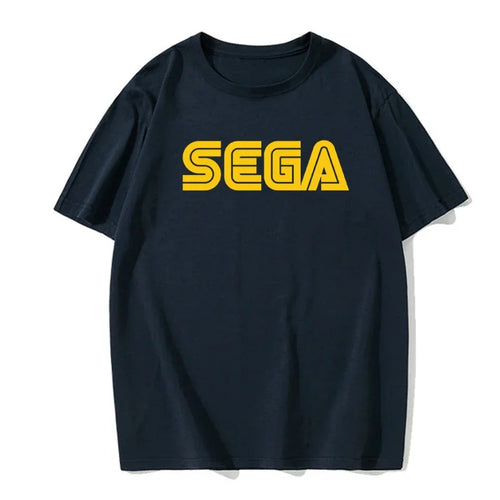 New Arrival Sega Logo Men T Shirts Summer Casual Short Sleeve Fashion