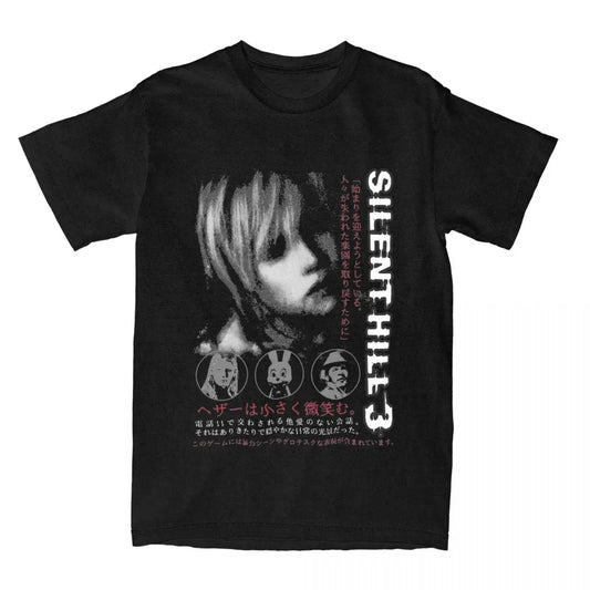 Silent Hill 3 Men Women T Shirt Horror Game Fun Tee Shirt Short Sleeve