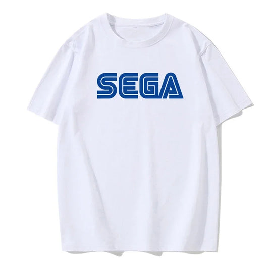New Arrival Sega Logo Men T Shirts Summer Casual Short Sleeve Fashion