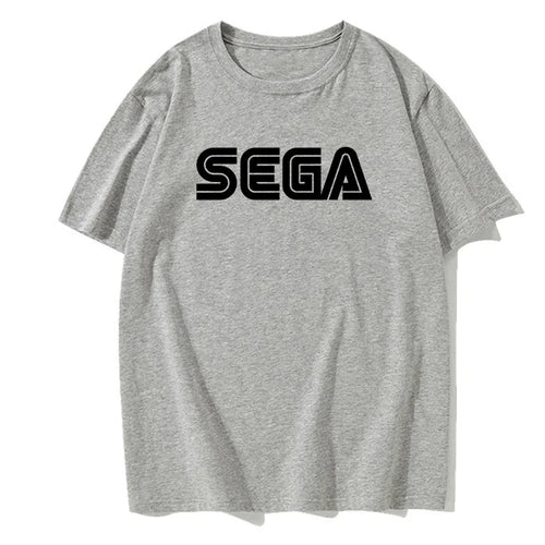 New Arrival Sega Logo Men T Shirts Summer Casual Short Sleeve Fashion