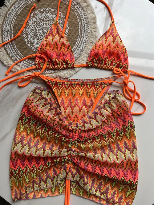 Vinia three piece swimsuit