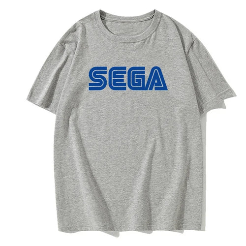 New Arrival Sega Logo Men T Shirts Summer Casual Short Sleeve Fashion