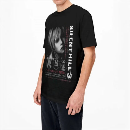 Silent Hill 3 Men Women T Shirt Horror Game Fun Tee Shirt Short Sleeve