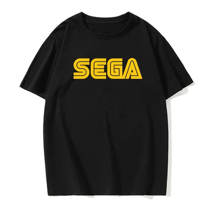 New Arrival Sega Logo Men T Shirts Summer Casual Short Sleeve Fashion