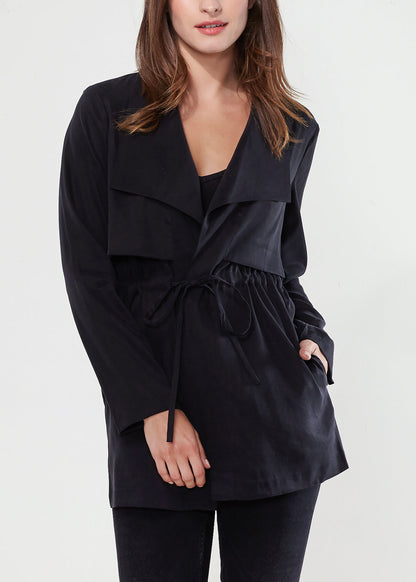 Ro&de Noir Open Front In Black