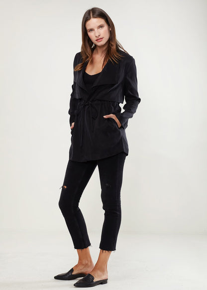 Ro&de Noir Open Front In Black