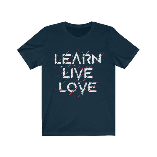 Learn Live Love Lettering T-shirt