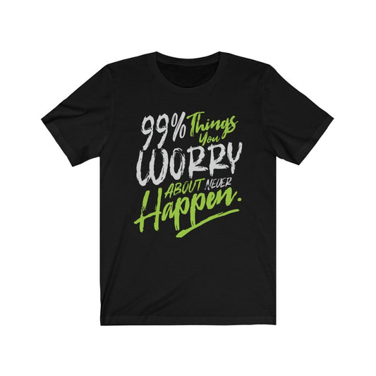 99% Things you Worry about Never Happen