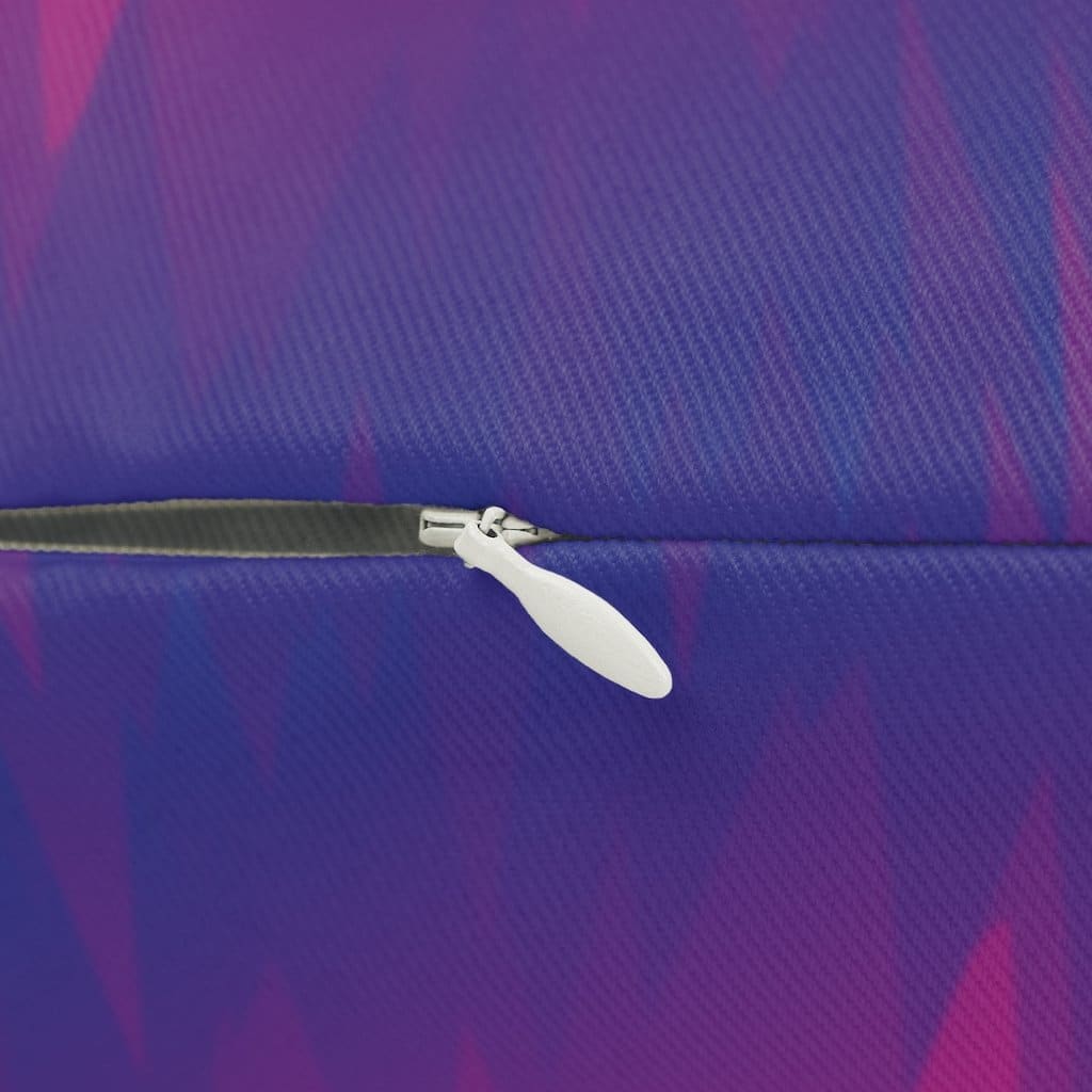 Decorative Lumbar Throw Pillow - Tie Dye Rainbow Swirl Pattern