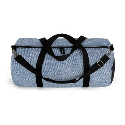 Duffel Bag - Carry on Luggage - Blue Denim