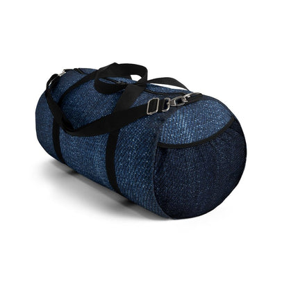 Duffel Bag - Carry on Luggage - Dark Blue Denim