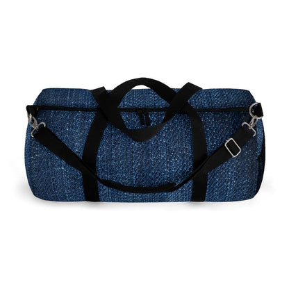 Duffel Bag - Carry on Luggage - Dark Blue Denim