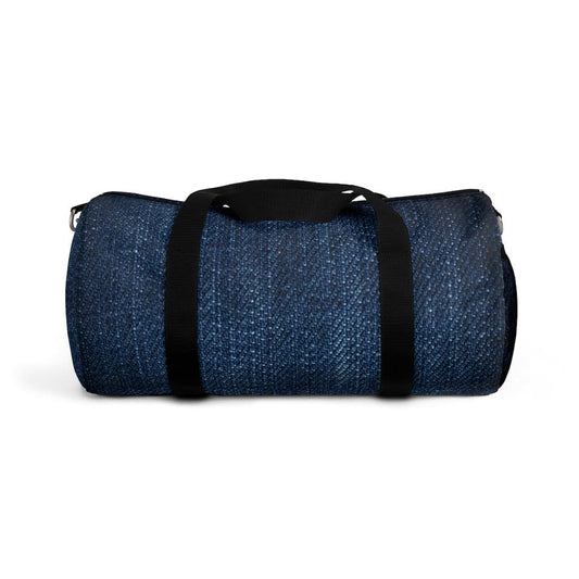 Duffel Bag - Carry on Luggage - Dark Blue Denim