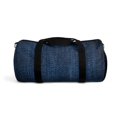 Duffel Bag - Carry on Luggage - Dark Blue Denim