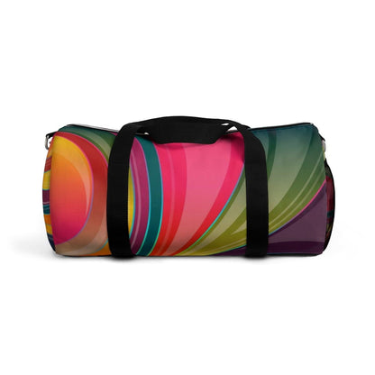 Duffel Bag - Carry on Luggage - Multicolor Swirl