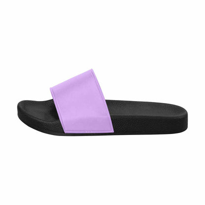 Womens Slide Sandals - Lavender Purple