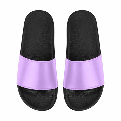 Womens Slide Sandals - Lavender Purple