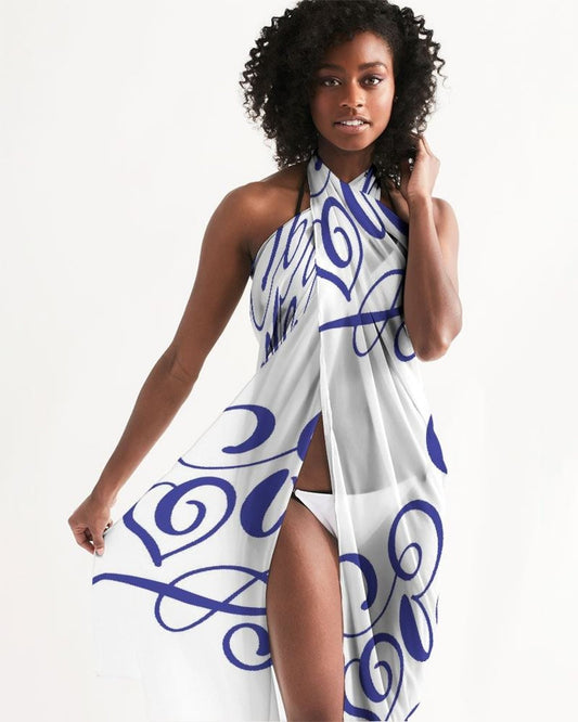 Sheer Love Bleu Swimsuit Cover Up