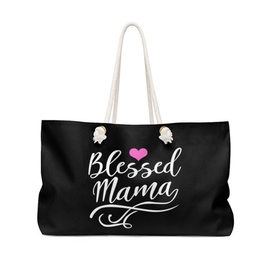 Weekender Bag - Blessed Mama Graphic Style Tote Bag