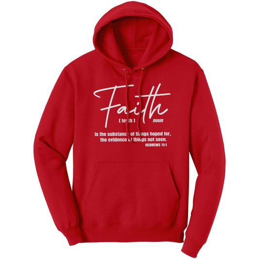 Graphic Hoodie Sweatshirt - Faith Hooded Shirt