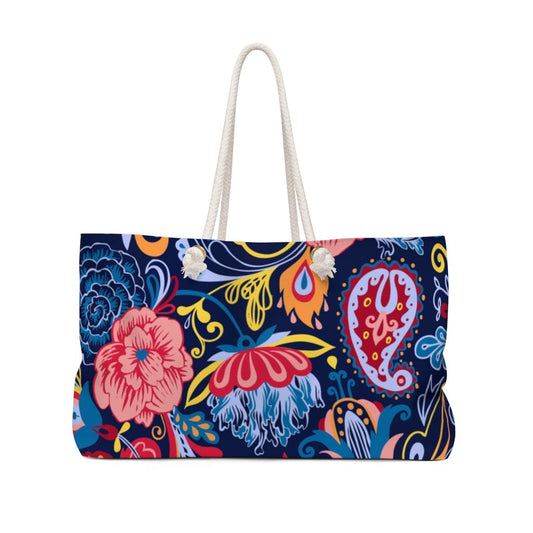 Weekender Tote Bag - Floral Print