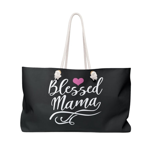 Weekender Bag - Blessed Mama Graphic Style Tote Bag