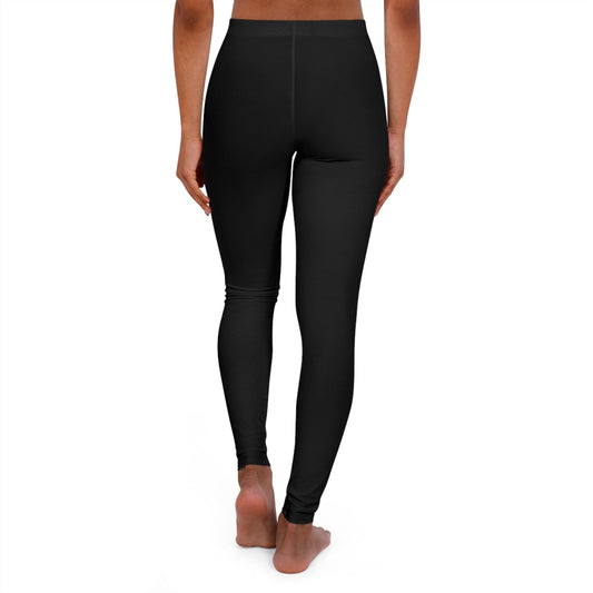 Womens Black Fitness Leggings the Lord will Provide - Genesis 22:14