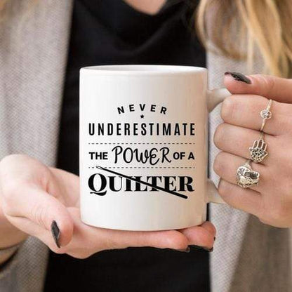 Magenta Shadow Gifts 11oz Coffee Mug -  Never Underestimate The Power