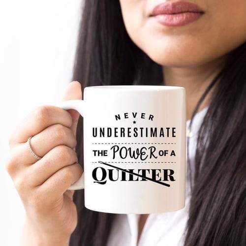 Magenta Shadow Gifts 11oz Coffee Mug -  Never Underestimate The Power
