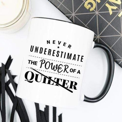 Magenta Shadow Gifts 11oz Coffee Mug -  Never Underestimate The Power