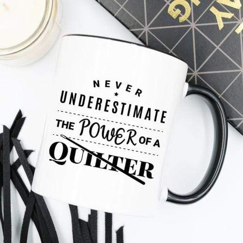 Magenta Shadow Gifts 11oz Coffee Mug -  Never Underestimate The Power
