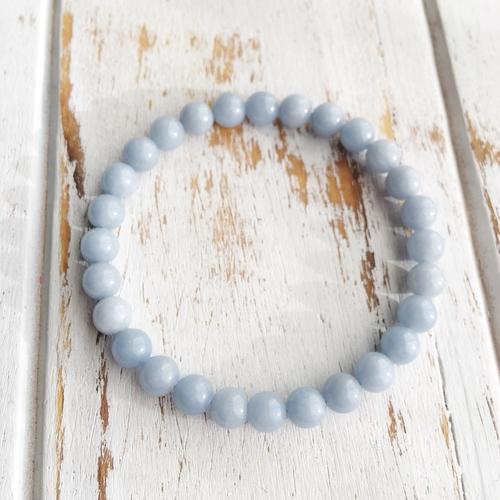 Purple Lily Jewelry & Watches 8mm Angelite Bracelet