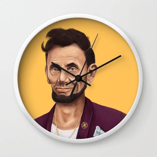 Scorpius Clocks Abraham Lincoln Wall clock
