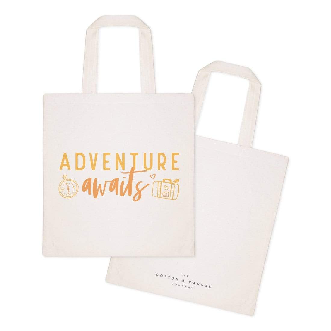 Turquoise Andromeda Totes & Beach Bags Adventure Awaits Tote Bag