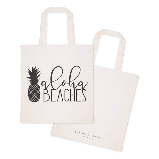 Turquoise Andromeda Totes & Beach Bags Aloha Beaches Tote Bag