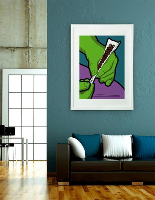 Scorpius Home Decor Angry Painkiller Frame