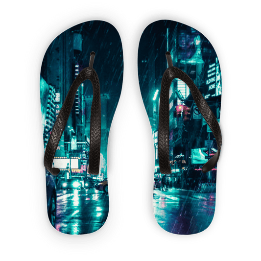 Scorpius Sandals Another Rainy Night Adult Flip Flops