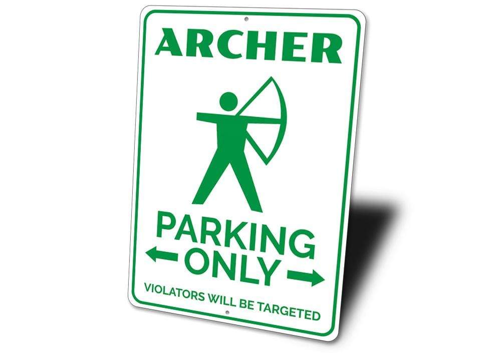 Orchid Eurybia Home Decor Archer Parking Sign