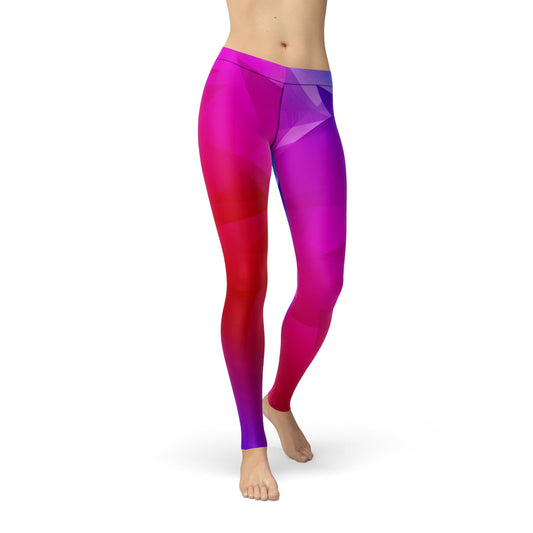 Orange Poppy Leggings Avery Bright Diamonds Leggings