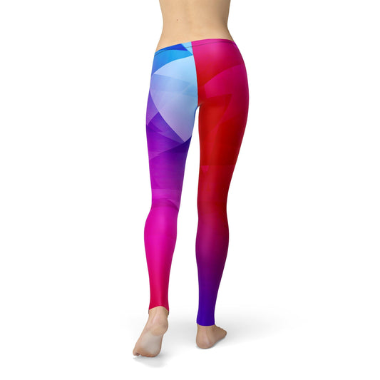 Orange Poppy Leggings Avery Bright Diamonds Leggings