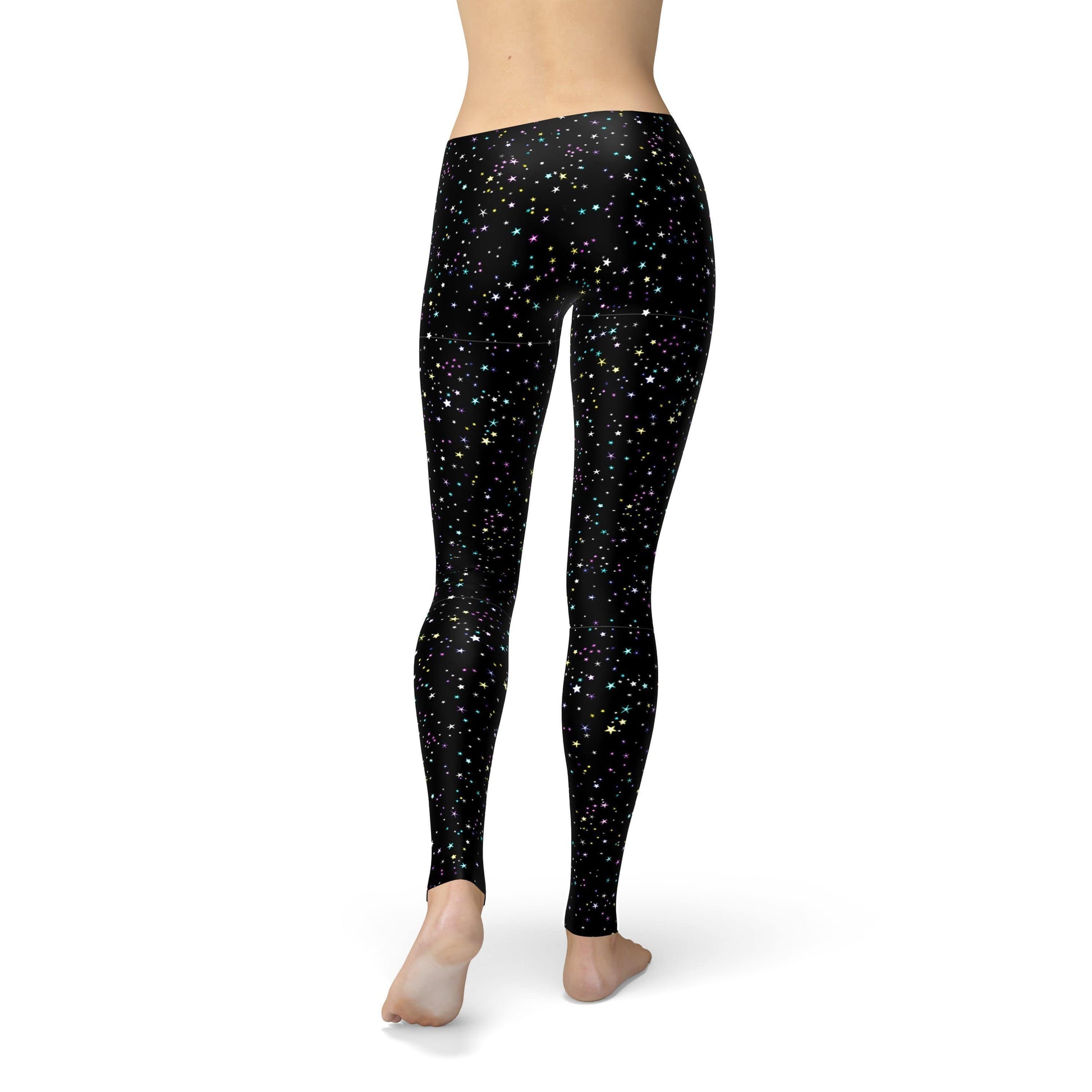 Orange Poppy Leggings Avery Star Specks Leggings