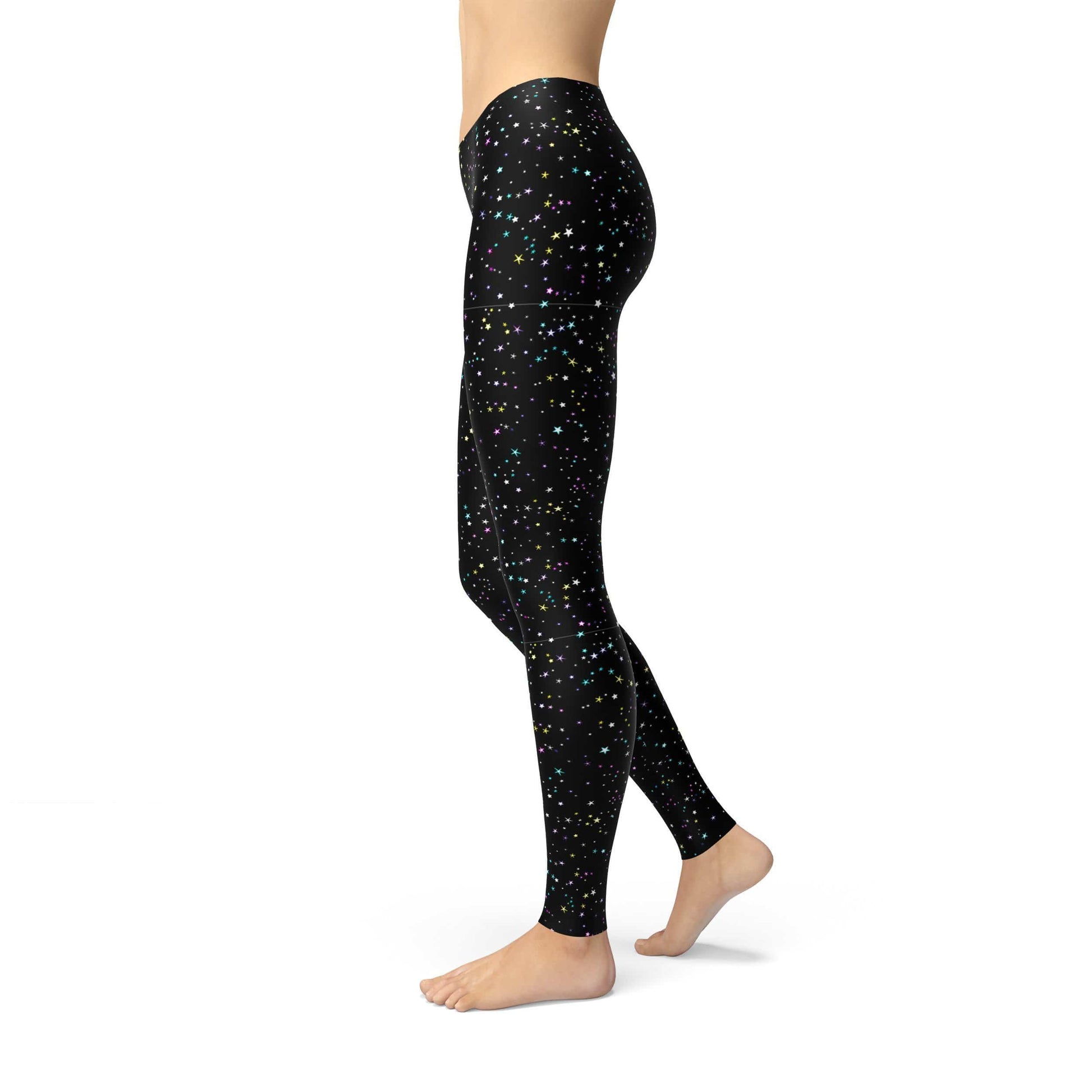 Orange Poppy Leggings Avery Star Specks Leggings