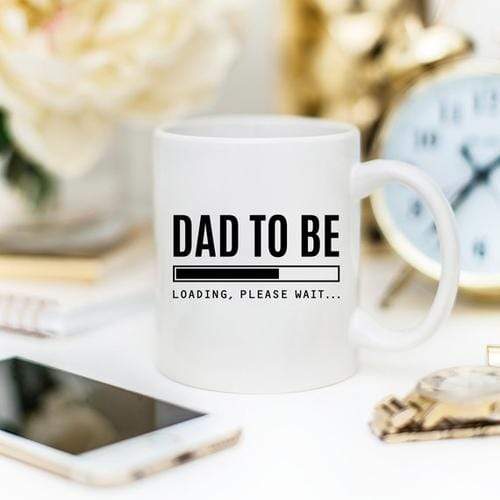 Magenta Shadow Gifts Baby Announcement Mug, Future Dad Gift, Dad To Be